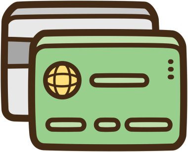 Nakitsiz vektör karalama çizimi ve grafiği