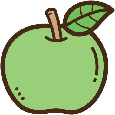 Apple vektör çizimi ve grafiği