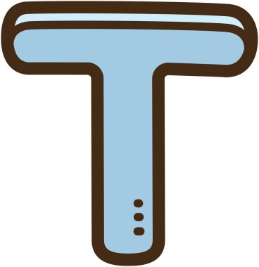 Tip aracı vektör karalama çizimi ve grafik