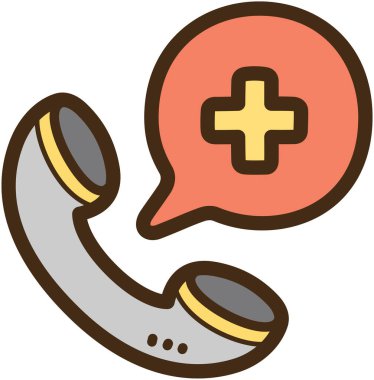 Çağrı merkezi vektör çizimi ve grafiği