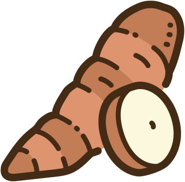 Cassava vektör çizimi ve grafiği