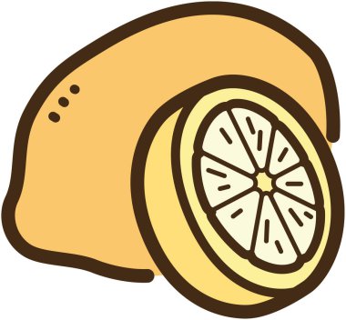 Limon vektörü çizimi ve grafiği