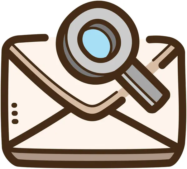 E- posta vektörü karalama çizimi ve grafiği ara