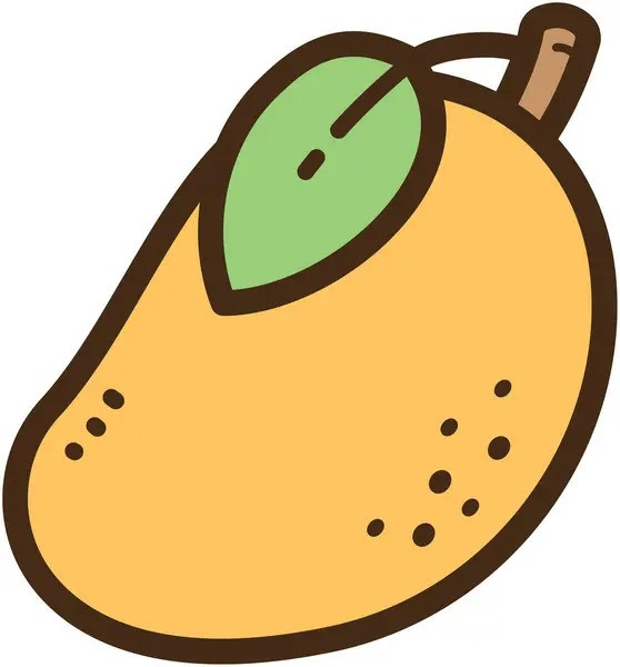Mango vektör karalama çizimi ve grafik