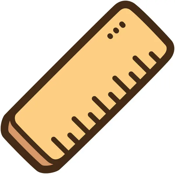 Ölçüm aracı vektör karalama çizimi ve grafik