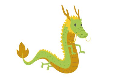 dragon illustration. cartoon vector