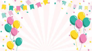 Mutlu yıllar için arka plan çizimi