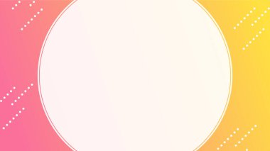 background with a circle pattern, modern minimalist style
