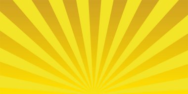 yellow sunburst background with sun rays effect.