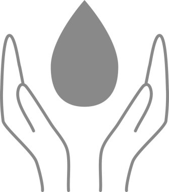 water drop icon vector illustration eps design