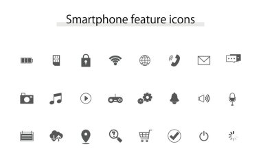 set line icons of navigation, message, location, and other editable vector illustration