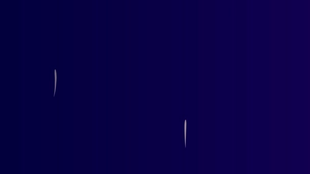 Hellblauer Vektorhintergrund Mit Linien Von Sternen — Stockvideo