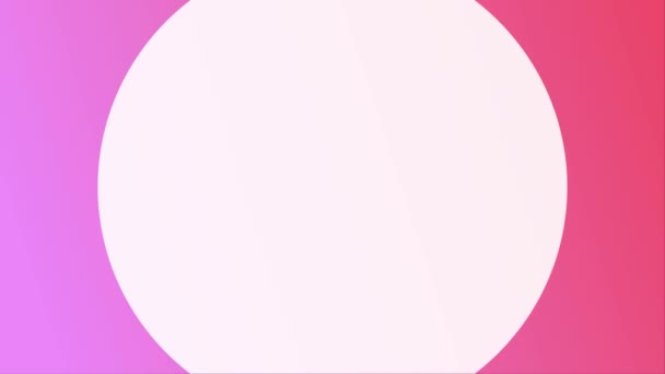 Abstracte Achtergrond Van Cirkel Roze Witte Kleuren — Stockvideo