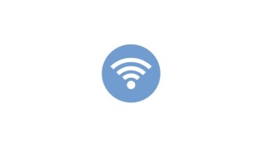 wifi simgesi vektör illüstrasyonu
