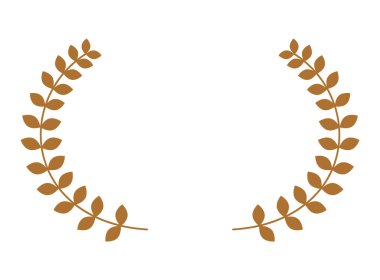 Bu, sıralama için defne işaretinin bir çizimi.