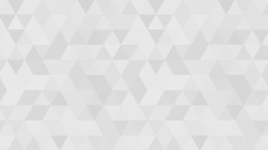 Üçgen çokgen gradyan arkaplan canlandırma videosu. Döndürülebilir