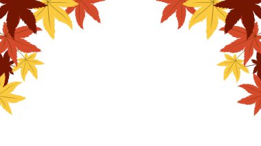 Bu, sonbahar yaprakları motifli düşen bir yaprağın arkaplan çizimi..