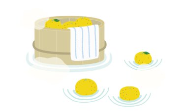 Bu bir yuzu banyosunun resmi, tıbbi banyolardan biri..