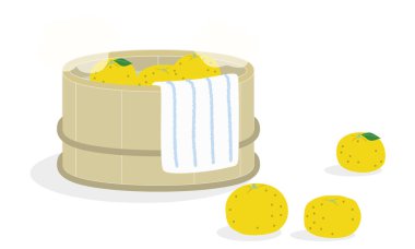 Bu bir yuzu banyosunun resmi, tıbbi banyolardan biri..