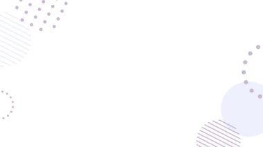 Dairesel açılır arkaplan çerçeveli animasyon video yavaşça döner, genişler ve büzüşür. Döngüsel