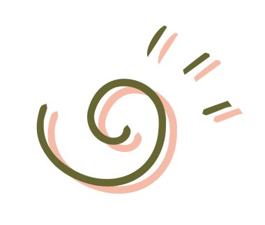 Bu, duygusal bir dipnotun elle çizilmiş bir simgesi..