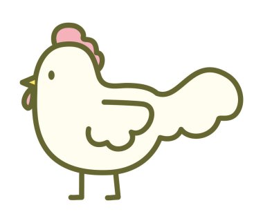 Bu bir tavuğun simgesi..