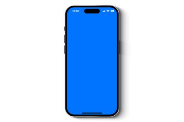Telefon, akıllı telefon, Talephone, 15, 14, beyaz arka plan akıllı telefon ve boş ekran.