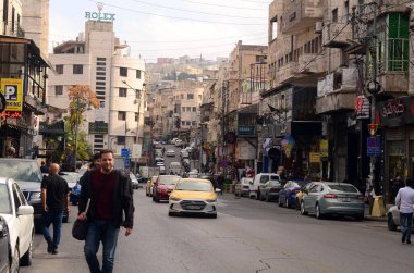 Amman, Ürdün. 29 Aralık 2023. Bir günü şehir merkezinde dolaşarak geçirmek.. 