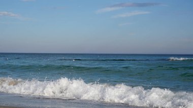 Beautiful landscape black sea seaside