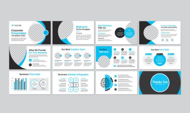 Business Presentation and slide layout background. Use for business annual reports, flyers, marketing, leaflet, advertising, brochure, and modern style. stock illustration
