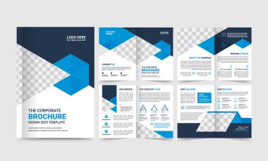 Kurumsal iş sunumları tasarım şablonu ve broşür, kitap, dergi, yıllık rapor ve şirket profili için sayfa tasarımı, İş Dünyası için grafik elementleri tasarımı konsepti.