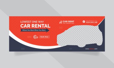 Car Wash Flyer or Car Rent Business Flyer, poster, Cover, Brochure Template For Social media post Web Template , Cleaning Service Banner.