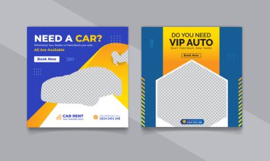 Car Wash Flyer or Car Rent Business Flyer, poster, Cover, Brochure Template For Social media post Web Template , Cleaning Service Banner.