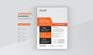 Modern blue and green design template for poster flyer brochure cover leaflet. design layout with triangle graphic elements and space for a Vector background.