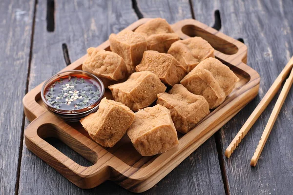 Tofu Sýrové Rolky Thajské Jídlo — Stock fotografie
