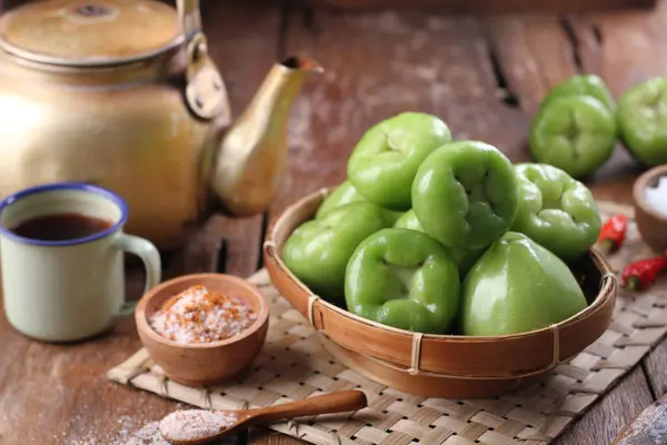 Green Tea Vegetables Spices — стоковое фото