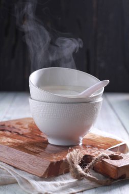 hot water to make coffee or tea