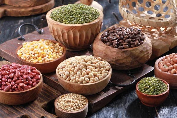 Some types of seeds from nuts that are commonly consumed by Asians