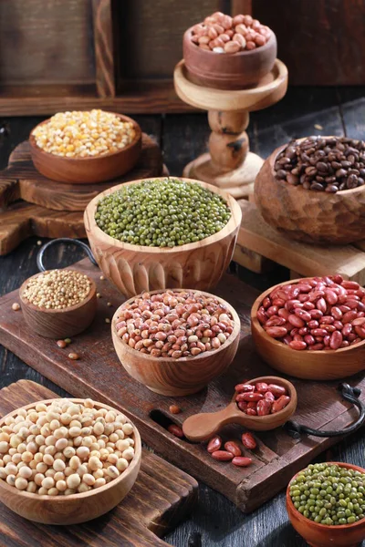 Some Types Seeds Nuts Commonly Consumed Asians — Stock Photo, Image