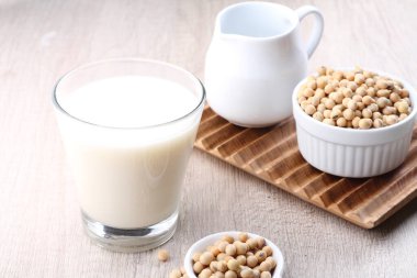 Soy milk also known as soya milk or soymilk, is a plant-based drink produced by soaking and grinding soybeans, boiling the mixture, and filtering out remaining particulates. It is a stable emulsion of oil, water, and protein.