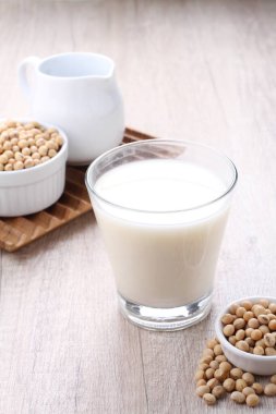 Soy milk also known as soya milk or soymilk, is a plant-based drink produced by soaking and grinding soybeans, boiling the mixture, and filtering out remaining particulates. It is a stable emulsion of oil, water, and protein.