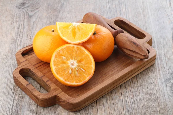 Orange Fruit Various Citrus Species Family Rutaceae Primarily Refers Citrus — Stockfoto