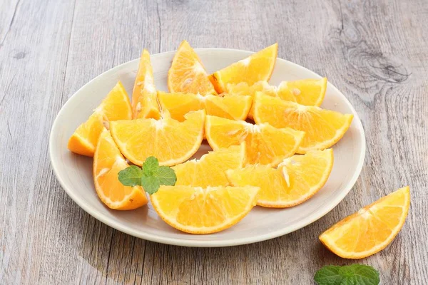 Orange Fruit Various Citrus Species Family Rutaceae Primarily Refers Citrus — стоковое фото