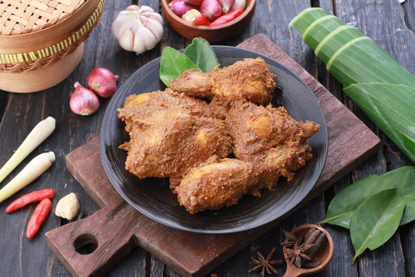 Rendang Traditional Indonesian Food — Stock Photo, Image