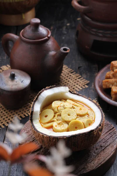 stock image sayur rebung is indonesian food