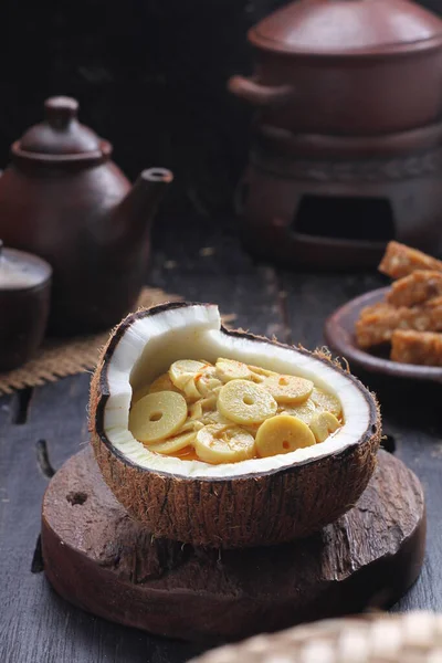 Sayur Rebung Indonesian Food — 图库照片
