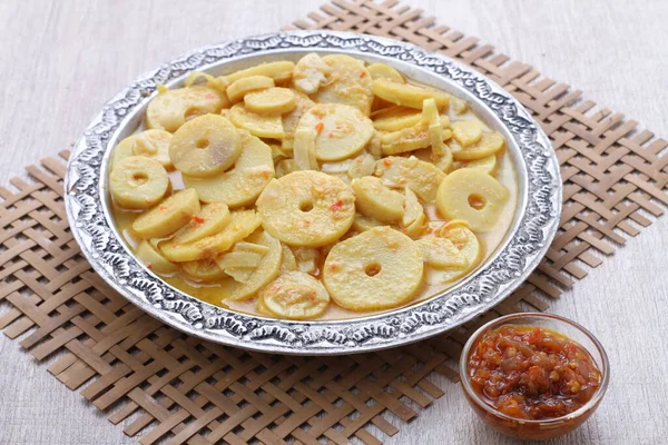 Sayur Rebung Indonesian Food — Fotografia de Stock