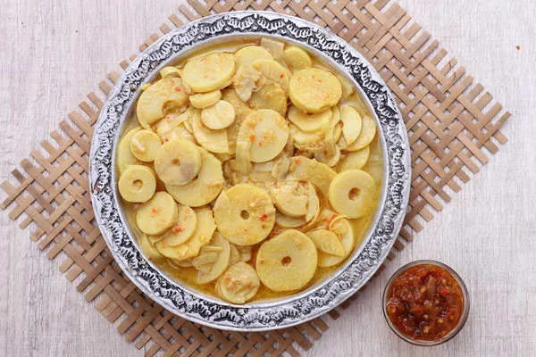 Sayur Rebung Indonesian Food — Photo