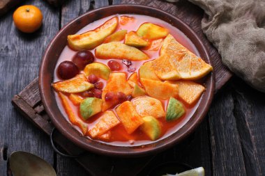 Asinan is a pickled vegetable or fruit dish, commonly found in Indonesia. Asin, Indonesian for 