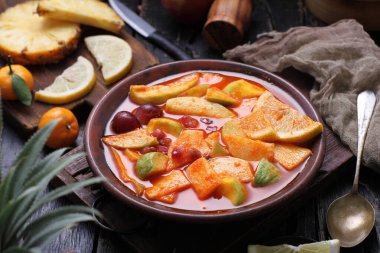 Asinan is a pickled vegetable or fruit dish, commonly found in Indonesia. Asin, Indonesian for 